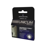 Таблетки UNICUM PREMIUM Празімакс Плюс - 2 - Україна - Дорослі - Проти гельмінтів - UNICUM PREMIUM UN-077 фото