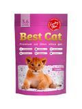 Силікагелевий наповнювач "Best Cat" Pink Flowers - 3,6 - Пакет - Китай - Силікагелевий - Велика SGL006 фото