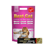 Силікагелевий наповнювач "Best Cat" Pink Flowers - 10 - Пакет - Китай - Силікагелевий - Велика SGL011 фото