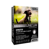 Краплі від бліх та кліщів на холку UNICUM PRO - 3 - Україна - Дорослі - Від бліх та кліщів - UNICUM PRO - 0,8 - 1,5-4 UN-085 фото